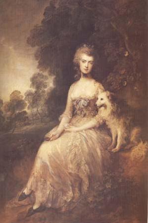 Thomas Gainsborough Mrs Mary Robinson (mk25